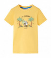 Kids' T-shirt Light Ochre 92