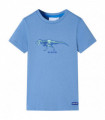 Kids' T-shirt Medium Blue 128