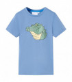 Kids' T-shirt Medium Blue 128