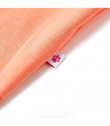 Kids' T-shirt Neon Orange 116