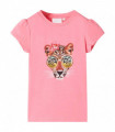 Kids' T-shirt Neon Pink 128