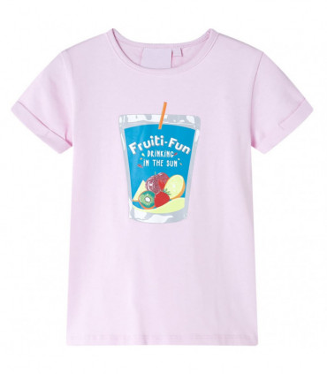 Kids' T-shirt Soft Pink 140