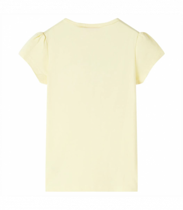 Kids' T-shirt Soft Yellow 92