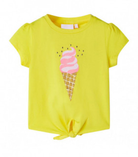 Kids' T-shirt Yellow 104