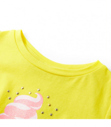 Kids' T-shirt Yellow 116