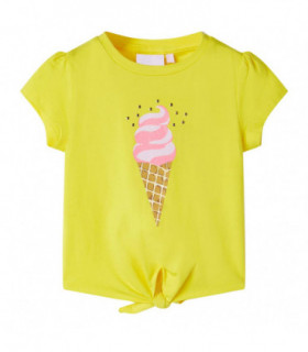 Kids' T-shirt Yellow 128