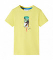 Kids' T-shirt Yellow 140