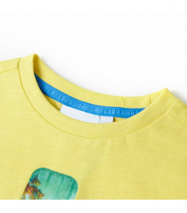 Kids' T-shirt Yellow 140
