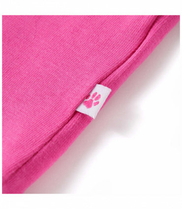 Kids' T-shirt with Cap Sleeves Dark Pink 116