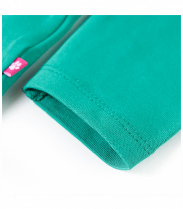 Kids' T-shirt with Long Sleeves Bright Green 104