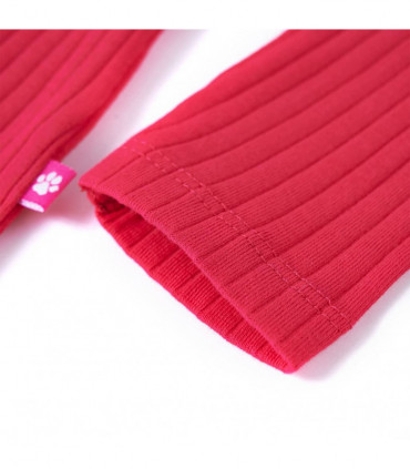 Kids' T-shirt with Long Sleeves Bright Pink 104