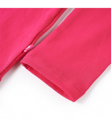 Kids' T-shirt with Long Sleeves Bright Pink 116