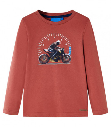 Kids' T-shirt with Long Sleeves Henna 104