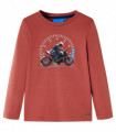 Kids' T-shirt with Long Sleeves Henna 104
