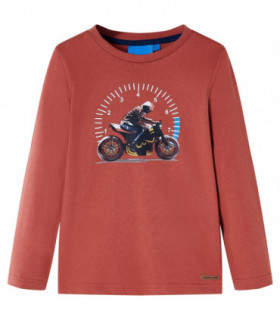 Kids' T-shirt with Long Sleeves Henna 116