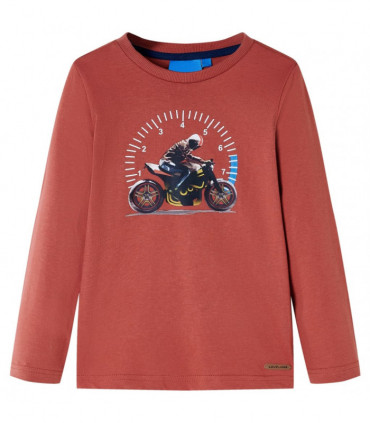 Kids' T-shirt with Long Sleeves Henna 128