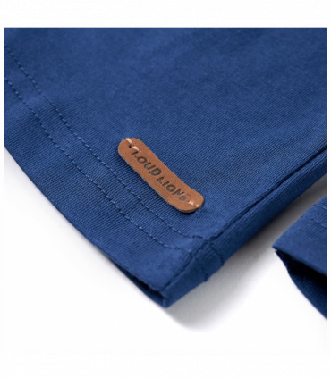 Kids' T-shirt with Long Sleeves Jeans Blue 116