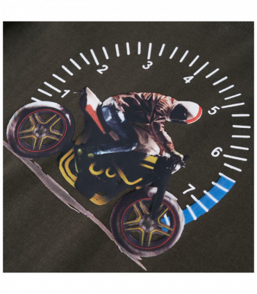 Kids' T-shirt with Long Sleeves Khaki 104