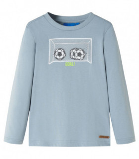 Kids' T-shirt with Long Sleeves Light Blue 116