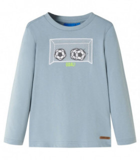 Kids' T-shirt with Long Sleeves Light Blue 92
