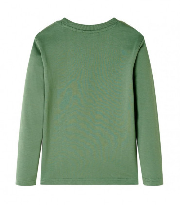 Kids' T-shirt with Long Sleeves Light Khaki 104