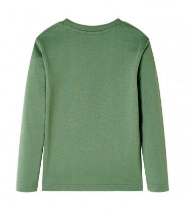 Kids' T-shirt with Long Sleeves Light Khaki 116