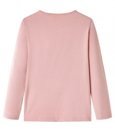 Kids' T-shirt with Long Sleeves Light Pink 104