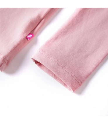 Kids' T-shirt with Long Sleeves Light Pink 128