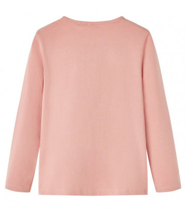 Kids' T-shirt with Long Sleeves Light Pink 140