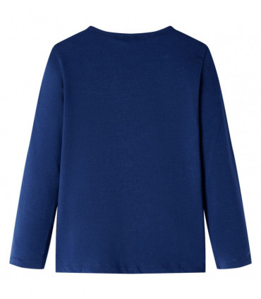 Kids' T-shirt with Long Sleeves Navy 104