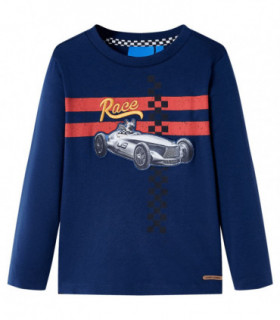 Kids' T-shirt with Long Sleeves Navy 104