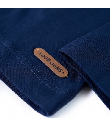 Kids' T-shirt with Long Sleeves Navy 104