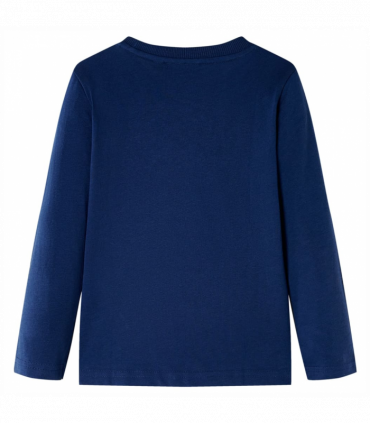 Kids' T-shirt with Long Sleeves Navy 104