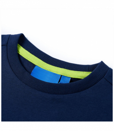 Kids' T-shirt with Long Sleeves Navy 116