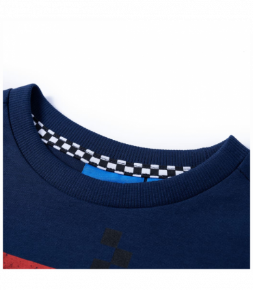 Kids' T-shirt with Long Sleeves Navy 116