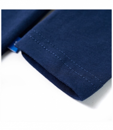 Kids' T-shirt with Long Sleeves Navy Blue 116