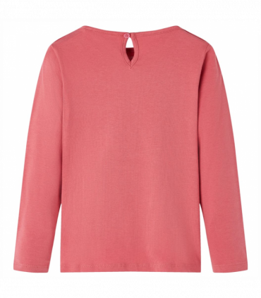 Kids' T-shirt with Long Sleeves Old Pink 104