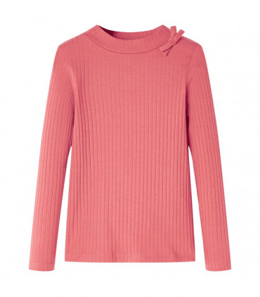 Kids' T-shirt with Long Sleeves Old Pink 116