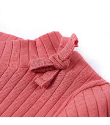 Kids' T-shirt with Long Sleeves Old Pink 116