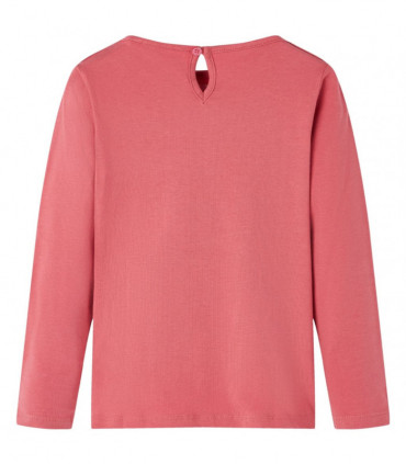 Kids' T-shirt with Long Sleeves Old Pink 128