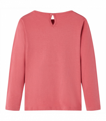 Kids' T-shirt with Long Sleeves Old Pink 92