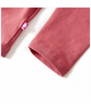 Kids' T-shirt with Long Sleeves Old Pink 92