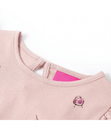 Kids' T-shirt with Long Sleeves Pink 116