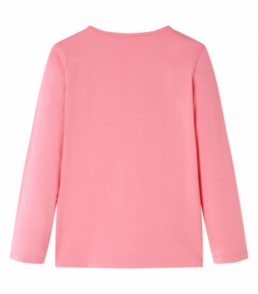 Kids' T-shirt with Long Sleeves Pink 116