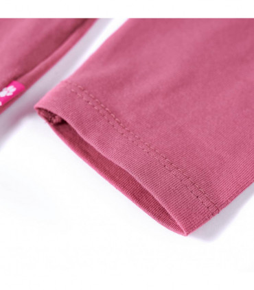 Kids' T-shirt with Long Sleeves Raspberry 104
