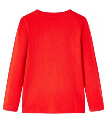 Kids' T-shirt with Long Sleeves Red 116