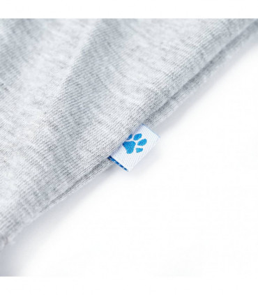 Kids' T-shirt with Short Sleeves Grey 140