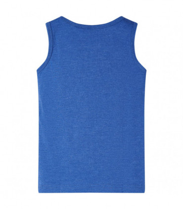 Kids' Tank Top Blue Melange 116