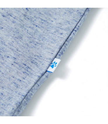 Kids' Tank Top Blue Melange 128