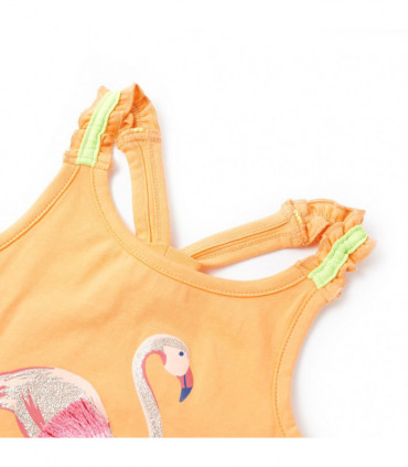 Kids' Tank Top Bright Orange 104